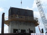 Installing shear wall panels at Elev. 1,2,3 (4th Floor) Facing West (800x600).jpg